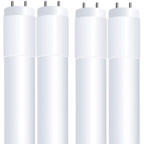 Feit Electric T8 LED Bulbs 4 Foot, 32 Watt Equivalent, Type A Tube Light, Plug & Play, T8 & Sylvania ECO LED Light Bulb, A19 60W Equivalent, Efficient 9W, 7 Year, 750 Lumens, 2700K