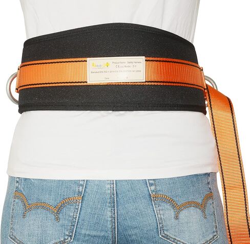 HEEJO Safety, Climbing Belt, with Hip Pad & 2 D Rings, Personal Protective Equipment Safety Belt, Large size in Kuwait
