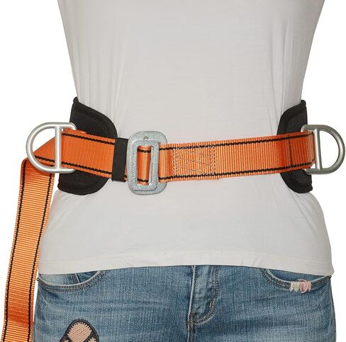 HEEJO Safety, Climbing Belt, with Hip Pad & 2 D Rings, Personal Protective Equipment Safety Belt, Large size in Kuwait