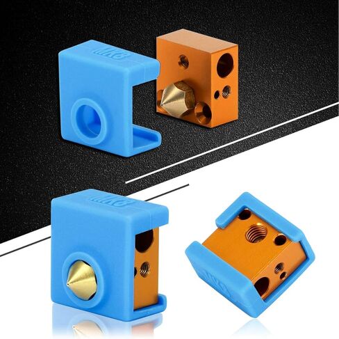 ايفيجيت غطاء سخان سيليكون MK8 MK7/8/9 هوتند لطابعة كرياليتي CR-10، 10S، اندر 3، انيت A8 ثلاثية الابعاد in Kuwait