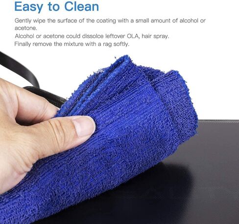 سرير زجاجي أصلي CR-10S Pro لبناء السطح 310 مم × 320 مم × 4 مم وCR-X سطح زجاجي مع تقنية التصاق متقدمة وإزالة أقل أدوات in Kuwait