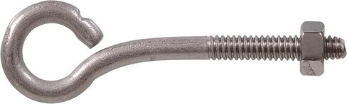 مجموعة The Hillman Group 4289 1/4-20 x 3 بوصة. مسامير العين ستانلس ستيل مع عصا (عبوة من 5 قطع) in Kuwait