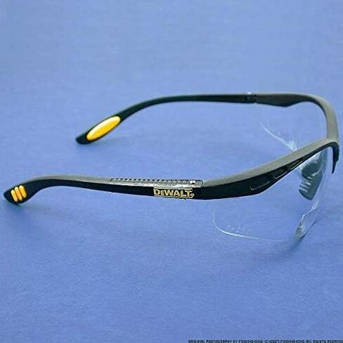 DEWALT DPG59-120C Reinforcer Rx-Bifocal 2.0 Clear Lens High Performance Protective Safety Glasses with Rubber Temples and Protective Eyeglass Sleeve in Saudi Arabia