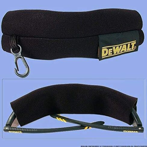 DEWALT DPG59-120C Reinforcer Rx-Bifocal 2.0 Clear Lens High Performance Protective Safety Glasses with Rubber Temples and Protective Eyeglass Sleeve in Saudi Arabia