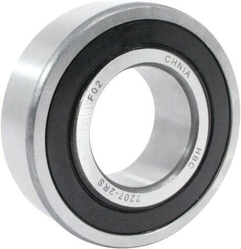 WJB 2207-2RS Self Aligning Ball Bearing, ABEC-1, Double Sealed, Steel, Metric, 35mm Bore Diameter, 72mm Outer Diameter, 23mm Width, 5500 rpm, 1480 lbs Static Load Capacity, 4850 lbs Dynamic Load Capacity in Saudi Arabia
