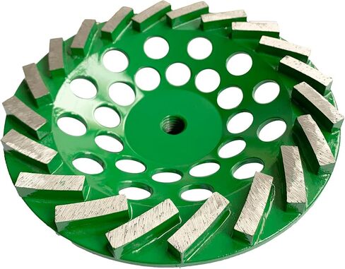 20 Segments Turbo Diamond Cup Wheel 7 inch Concrete Floor Grinder Aggressive Cup Wheel to Remove Painting on Concrete Floor/Cement Slab/Floor Driveway in Saudi Arabia