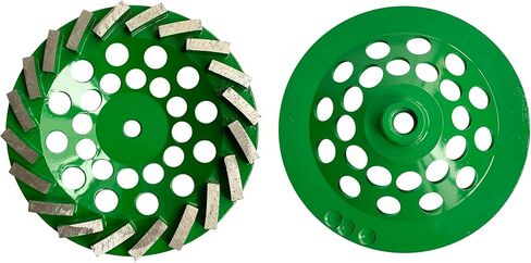 20 Segments Turbo Diamond Cup Wheel 7 inch Concrete Floor Grinder Aggressive Cup Wheel to Remove Painting on Concrete Floor/Cement Slab/Floor Driveway in Saudi Arabia