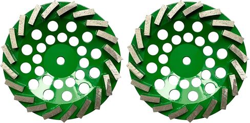 20 Segments Turbo Diamond Cup Wheel 7 inch Concrete Floor Grinder Aggressive Cup Wheel to Remove Painting on Concrete Floor/Cement Slab/Floor Driveway in Saudi Arabia