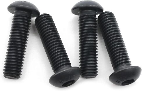 FullerKreg M6-1.0 x 16mm ISO 7380 Hex Drive Class 10.9 طلاء أكسيد أسود من سبائك الصلب بغطاء برغي (عبوة من 50) in Saudi Arabia