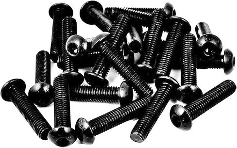 M8x16mm Button Head Socket Cap Screws,Alloy Steel, Fully Threaded,Allen Hex Drive(M8X16,20Pcs) in Saudi Arabia