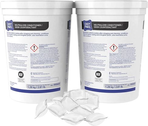 Diversey Easy Paks Neutralizer Conditioner/odor Counteractant, 0.5 Oz Packet, 90/tub, 2 Tubs/carton in Saudi Arabia