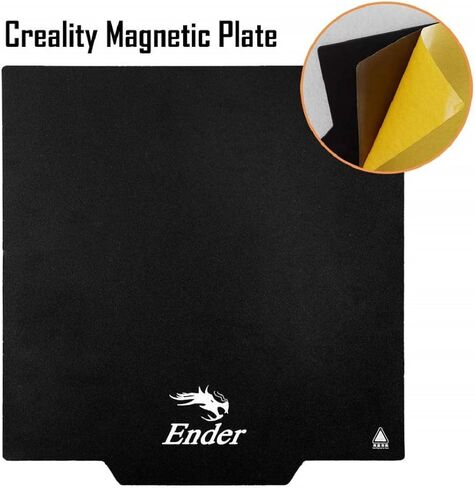 Creality سرير مغناطيسي أندر 3، Pei لوحة بناء مغناطيسية لـ Ender 3 V2 لـ Ender 3/Ender 3 pro/Ender 5 طابعة ثلاثية الأبعاد 235X235MM in Kuwait