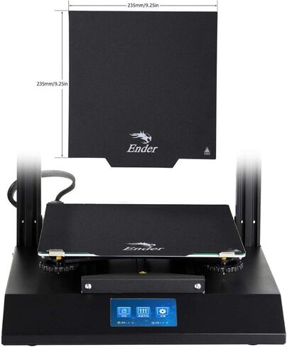 Creality سرير مغناطيسي أندر 3، Pei لوحة بناء مغناطيسية لـ Ender 3 V2 لـ Ender 3/Ender 3 pro/Ender 5 طابعة ثلاثية الأبعاد 235X235MM in Kuwait