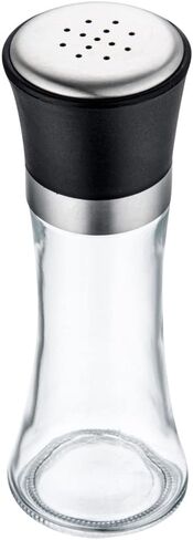 موزع سكر زجاجي 6 اونصة من فيتري - مع فوهة سكب، غطاء اسود - 1 3/4 انش × 1 3/4 انش × 5 3/4 انش - صندوق واحد in Kuwait