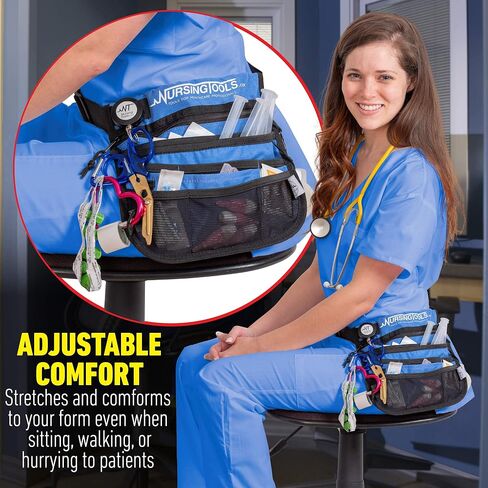 Kangapak Nurse Fanny Pack Multi Compartment Waist Organizer Tool Bag for Students, Practitioners & Medical Professionals in Kuwait