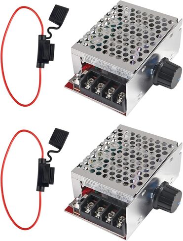 2 قطعة 7-70 فولت 30A PWM وحدة تحكم في سرعة محرك التيار المستمر مفتاح التحكم 12 فولت 24 فولت 36 فولت 48 فولت مع 30 أمبير فيوز فور عجلات الطاقة التحكم في السرعة in Kuwait