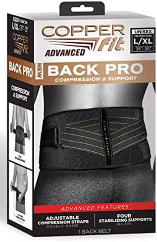 Copper Fit Back Support, Size 39"-50" in Saudi Arabia