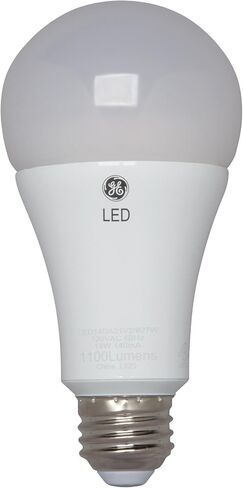 GE Lighting، ضوء النهار، 92118 3-Way LED 30/70/100-watt لمبة A21 بديلة مع قاعدة متوسطة، حزمة واحدة، عدد 1 (عبوة من قطعة واحدة) in Saudi Arabia
