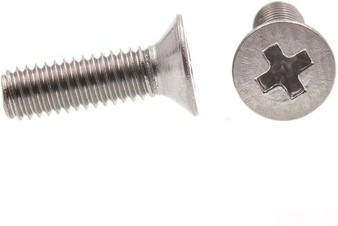 Prime-Line 9120974 Machine Screws, Metric, Flat Head, Phillips Drive, M3-0.5 X 10MM, Grade 18-8 Stainless Steel (10 Pack) in Saudi Arabia