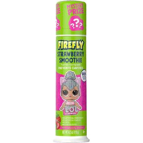 Firefly Kids' Anti-Cavity Natural Fluoride Toothpaste, L.O.L. Surprise!, ADA Accepted, Strawberry Flavor, 4.2 Ounce (Pack of 2)