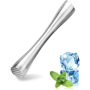 8" Muddler for Cocktails, Professional Stainless Steel Muddler for Old Fashioned Bitters, Creating Mojitos, Margaritas, Mint & Fruit Based Drinks- Ideal Home Bar, Bartender, Kitchen Masher Tool in Saudi Arabia