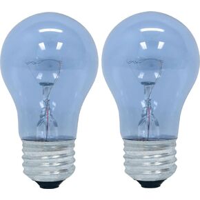 GE Lighting 48706 40-Watt Reveal A15 Appliance Bulb, 2-Card, 2 Count (Pack of 1), Clear in Saudi Arabia