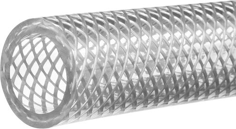 USA Sealing ZUSA-HT-2191 أنابيب PVC الصحية المقواة، 1/4 بوصة معرف، 1/2 بوصة OD، طول 2 بوصة in Kuwait
