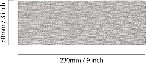 Mirka Abranet 3x9 Inch 240 Grit Mesh Sanding Sheets, Hook and Loop, 10 Pack in Saudi Arabia