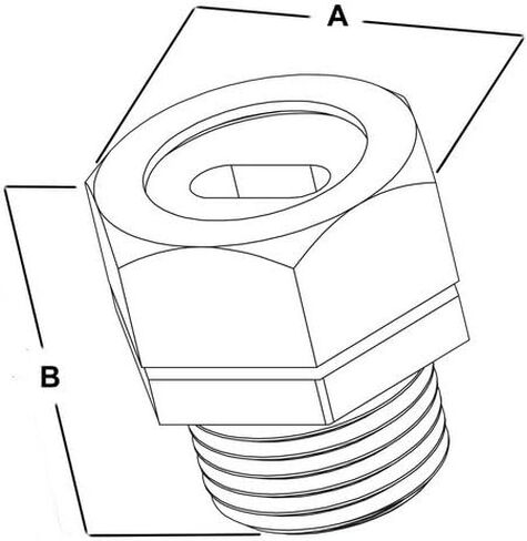 Morris 15387 Under-Ground Feed UF to Box Connector, Zinc Die Cast, 14/3, 12/3, 10/3, 8/2 Cable Size, 3/4" Size, 1-Pack in Saudi Arabia