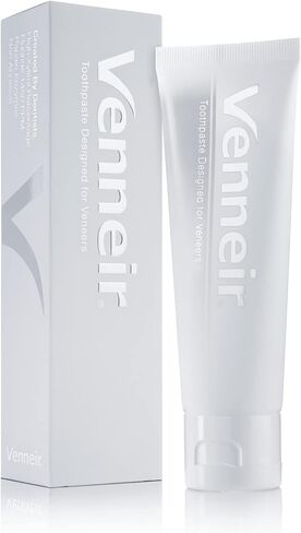 Venneir® Professional Toothpaste for Veneers, Composite Bondings, Implants, Crowns & Dental Work — Stain Removing, Natural, SLS Free, Pro Enamel Repair in Saudi Arabia