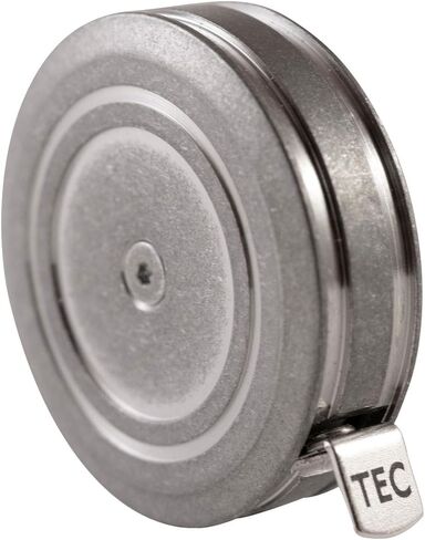 Ti-Tape Titanium Retractable Tape Measure - Special Edition - White Frost - 3 Foot User-Replaceable Tape - Pocket Size - Imperial and Metric - Keychain Clip - Everyday Carry in Saudi Arabia