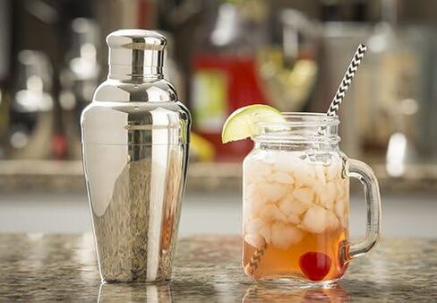 TableCraft 3-Piece Stainless Steel Cocktail Shaker, 24-Ounce in Saudi Arabia