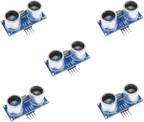 5PCS Ultrasonic Sensor Module HC-SR04 Distance Measuring Sensor for Arduino SR04 in Saudi Arabia