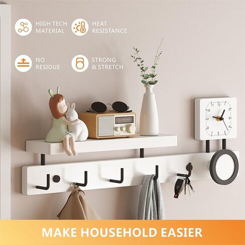 Auolis 3M شريط مزدوج الجوانب شديد التحمل 1 * 2 6 قطع 3M VHB شريط لاصق للسيارات والحرف اليدوية والتعليق على الحائط، شريط إسفنجي مربعات لاصقة قوية للداخلية والخارجية in Kuwait