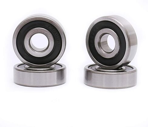 FKG 6200-2RS 10x30x9mm Deep Groove Ball Bearing Double Rubber Seal Bearings Pre-Lubricated 4 Pcs in Saudi Arabia