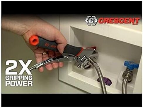 Crescent 10" Locking Adjustable Dual Material Wrench | ACL10VS in Saudi Arabia
