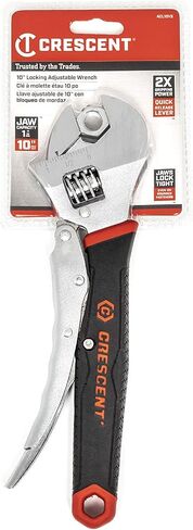 Crescent 10" Locking Adjustable Dual Material Wrench | ACL10VS in Saudi Arabia