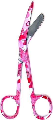 Set of 3 Lister Bandage Scissors 5.5" Assorted Pattern Shears Ideal Gift For Nurses Doctors Firefighters Made Of premium Quality Stainless Steel in Kuwait