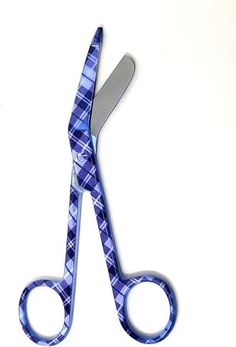 Set of 3 Lister Bandage Scissors 5.5" Assorted Pattern Shears Ideal Gift For Nurses Doctors Firefighters Made Of premium Quality Stainless Steel in Kuwait