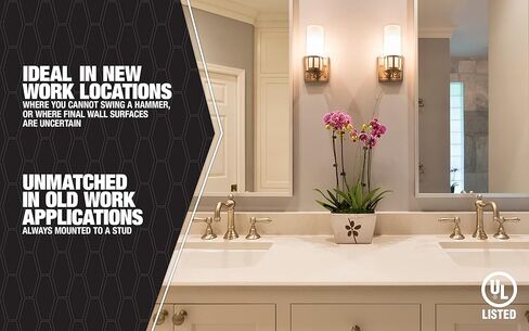 ماديسون للمنتجات الكهربائية صندوق جهاز ثلاثي العصابات من MSB3G مع عمق قابل للتعديل، شديد التحمل 40 باوند in Kuwait