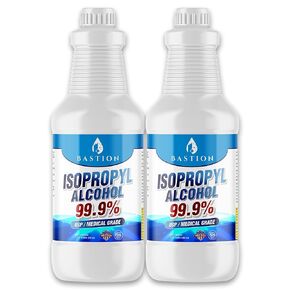 كحول الأيزوبروبيل (المحمر) (IPA) درجة نقاء 99.9% وفقًا لدستور الأدوية الأمريكي - صنع في الولايات المتحدة الأمريكية (2) زجاجات سعة 32 أونصة in Kuwait