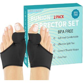 مصحح الورم للنساء عند إصبع القدم الكبير، جبيرة الورم العظمية، لتخفيف آلام فاصل إصبع القدم الكبير، كم لتخفيف آلام الورم في إبهام القدم - تصحيح غير جراحي، مملس إصبع القدم المطرقة (عبوتان) in Kuwait