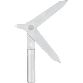 Fowler 52-577-100 Center Finder مع لمسة نهائية من الكروم الساتان، ساق تثبيت 0.375 بوصة in Kuwait