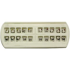 20 Sets/Pack 400 pcs of Brackets MIM Roth Mini 0.022 With Hook 3 in Saudi Arabia