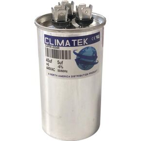 ClimaTek Round Capacitor - fits Carrier # HC98KA046 | 45/5 uf MFD 370/440 Volt VAC in Saudi Arabia