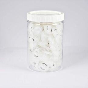 ISOLAB USA - ترشيح المحقنة غشاء PTFE بقطر 25 مم حجم المسام 0.22 مم غير معقمة عبوة من 100 قطعة. فلتر للمياه والمواد الكيميائية والمشروبات. in Kuwait