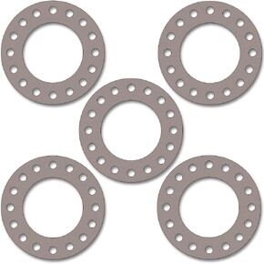 Sterling Seal CFF7540.1000.125.300X5 7540 Vegetable Fiber Full Face Gasket, 10" Pipe Size, 1/8" Thick, Pressure Class 300#, 10.75" ID (Pack of 5) in Saudi Arabia