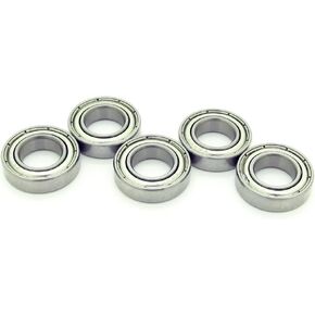 NewZoll 10x19x5mm Ball Bearing 6800ZZ Metal Shielded Deep Groove 6800Z Bearings 5 PCS Skateboard Bearings in Saudi Arabia