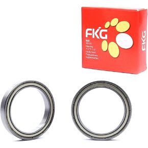 FKG 6807-ZZ 35x47x7mm Deep Groove Ball Bearing Double Metal Shields Bearing Pre-Lubricated, Set of 2 in Saudi Arabia