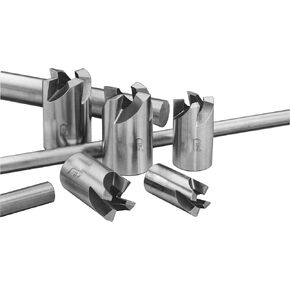 F&D Tool Company 17010-HM1012 Hollow Mills, 3/8" Hole Diameter, 1" Shank Diameter, 1.75" Overall Length, 4 Number of Teeth in Saudi Arabia